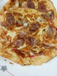 รูปของ ไข่เจียวกุนเชียงปูอัด