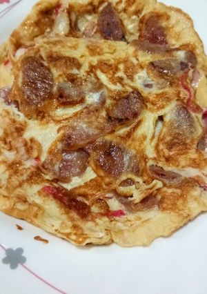 รูปของ ไข่เจียวกุนเชียงปูอัด