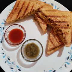 Maggi Sandwich A picture of Maggi Sandwich.