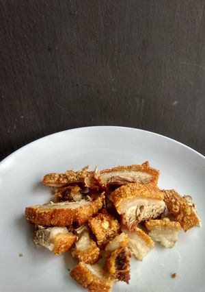 Foto resep Babi krispi / tore 3 bahan aja