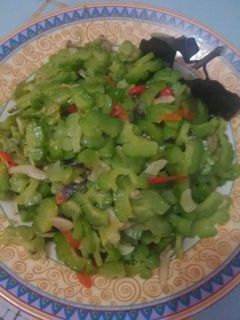 Foto resep Tumis pare teri jengki