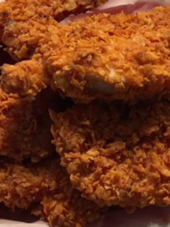 Foto de Frango panado com doritos