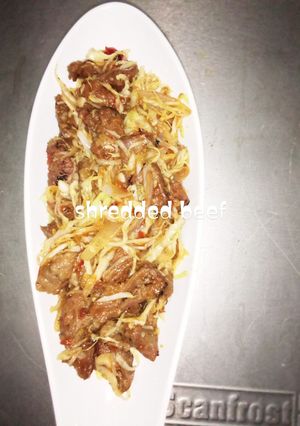 Shredded beef ainihin hoton girkin