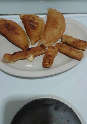 Una foto de Pasteles y palitos