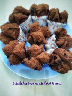 Foto resep Bolu kukus rasa brownies