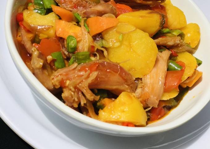 Chicken and Veggies sauce