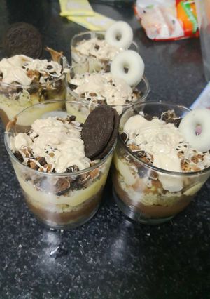 Una foto de Postre rápido y no engorda😋😋😋😋