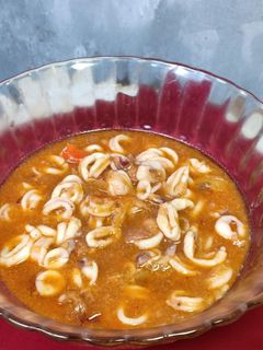 Foto resep Cumi Saos Padang