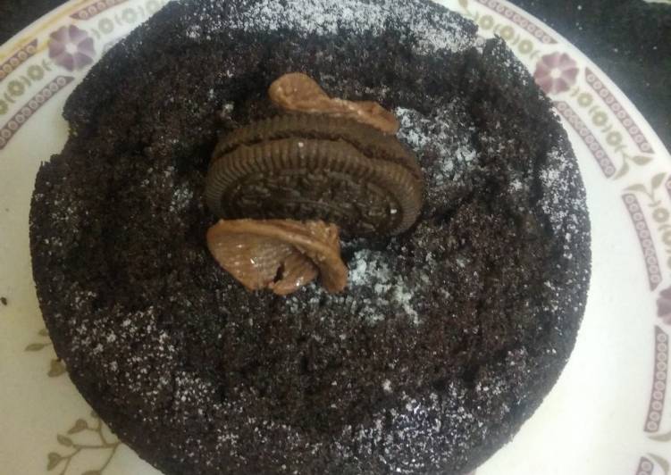 Steps to Make Perfect Orea biscuit cake