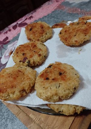 Una foto de Hamburguesas de arroz integral