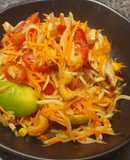 Thai Spicy Salad (vegan), Som Tam