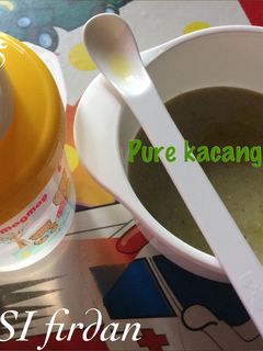 Foto resep Pure kacang hijau MPASI