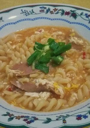 Foto resep Macaroni soup