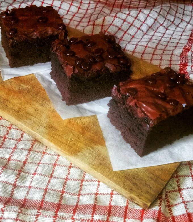 Foto resep Fudge brownies panggang