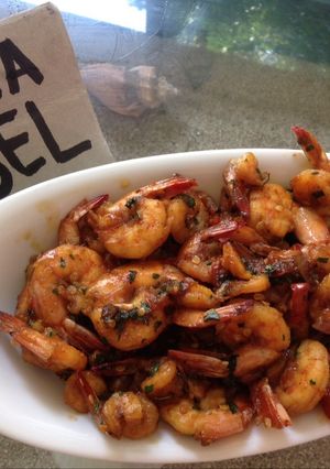 Foto resep Tumis udang pedas manis