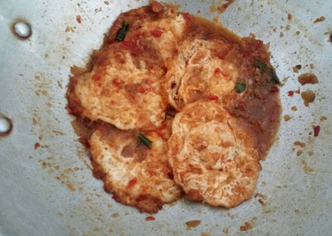 Resep Telur balado pedas manis #BikinRamadanBerkesan, Lezat