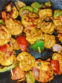 தந்தூரி இறால் டிக்கா(tandoori prawn tikka recipe in tamil) செய்முறை முக்கிய புகைப்படம்