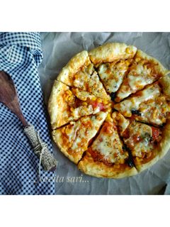 Foto resep Vegetable pizza