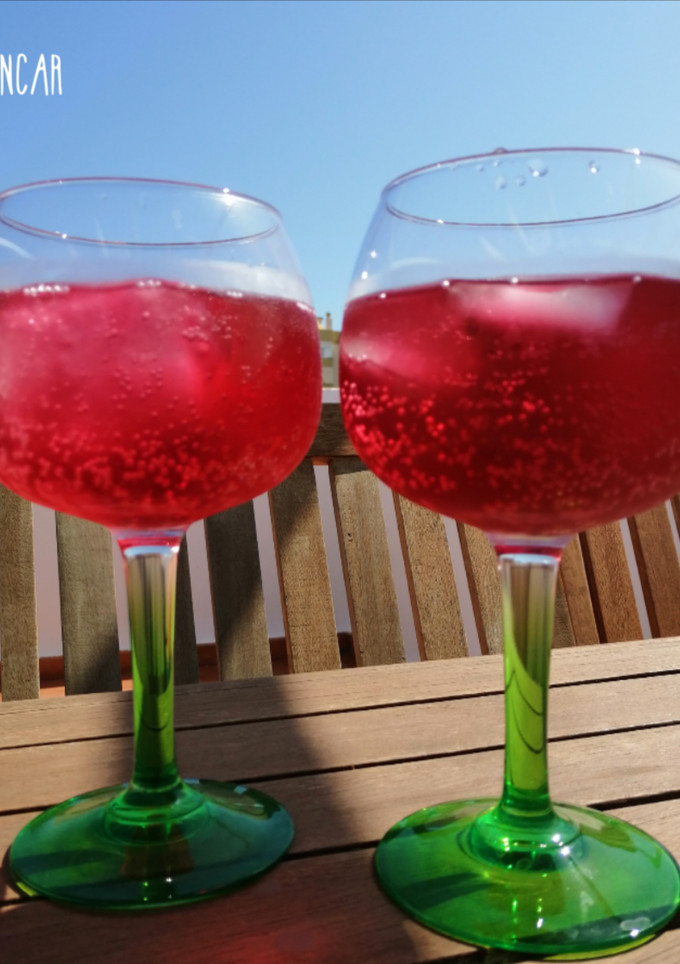 Una foto de Cocktail sabor sandía