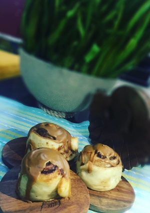 صورة لوصفة سينامون باللوتس😍