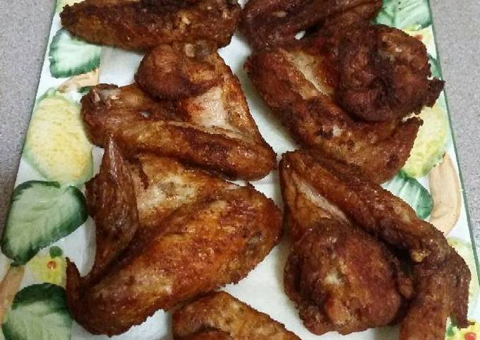 Alitas de pollo fritas Receta de Yleim Martinez Guevara - Cookpad