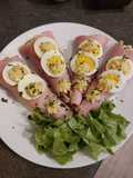 Cornets au jambon