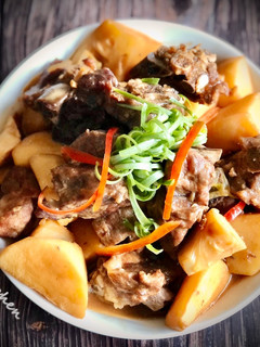 竹筍燒排骨 的食譜成品照片