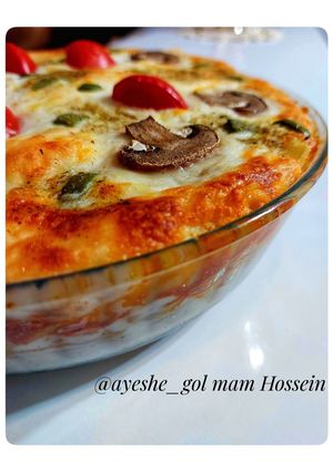عکسی از دستور لازانیا