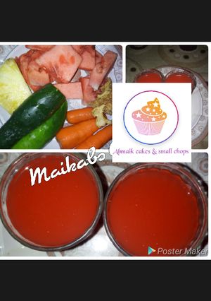 A picture of Mixed fruit drink.