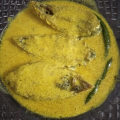 A picture of Sorshe ilish.