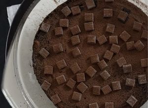 Foto de Cheesecake de chocolate de micro-ondas
