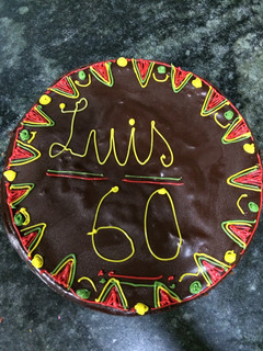 Una foto de Tarta de chocolate para Luis