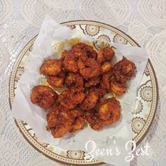 A picture of Grandmother's Fried Prawns.