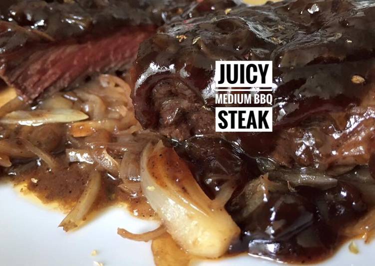Juicy Medium BBQ Steak
