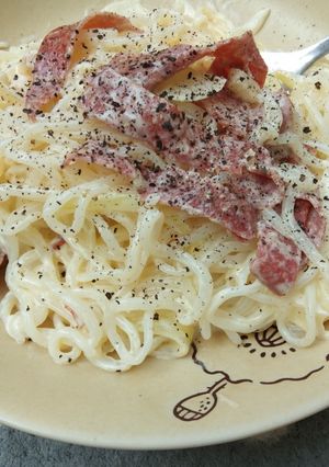 Foto resep Shirataki Carbonara