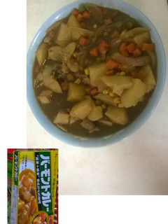 【好侍咖哩】非常Free的樂活蔬菜雞爪哇咖哩 的食譜成品照片