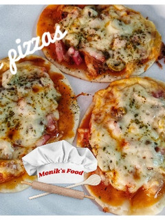 Una foto de Mini pizzas rápida
