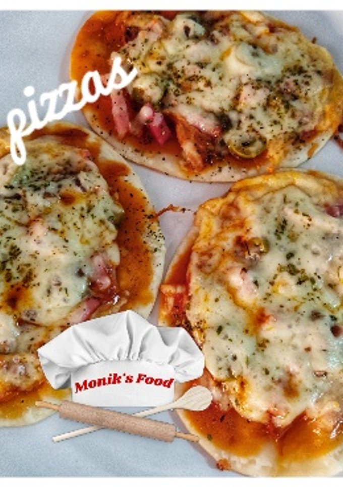 Una foto de Mini pizzas rápida