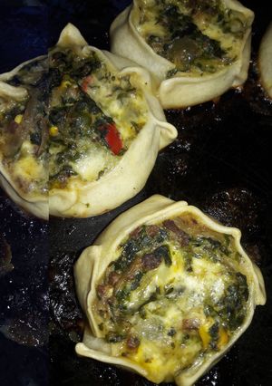 Una foto de Tarteletas de Verduras🥙🍲👏🥟