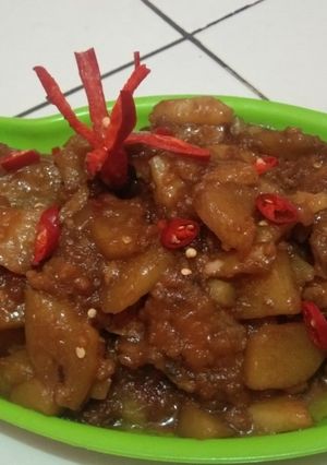 Foto resep 014. Sambal Goreng Kentang dan Ayam