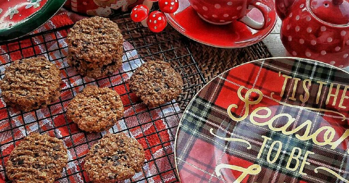 Resep Coffee Oatmeal Cookies oleh Ine Setiawati Cookpad