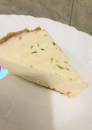 Una foto de Torta mousse de lima