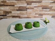 Una foto de flan salado