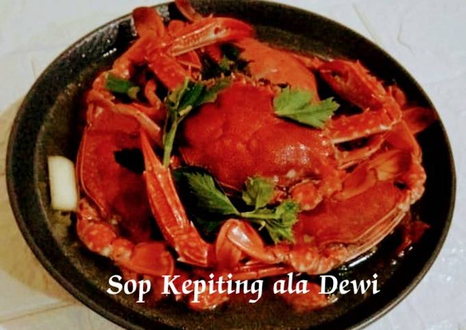 Sop Kepiting Segar