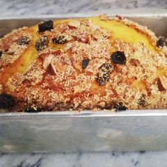 A picture of Dry fruit tea cake.