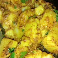 A picture of Dry potatoes.