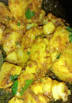 A picture of Dry potatoes.
