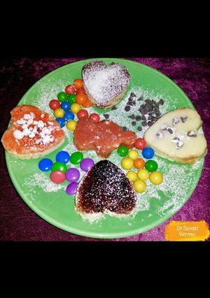A picture of Banana Bread Colorful Cookies.