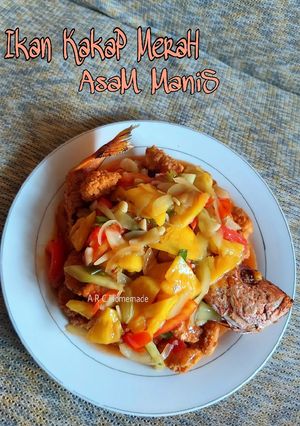 Foto resep Ikan Kakap Merah Asam Manis
