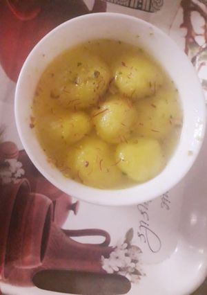 A picture of Rasgulla.